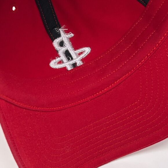 Houston Rockets Dad Hat Cap NBA Basketball OTS 6 Panel Strapback Red - Picture 5 of 9